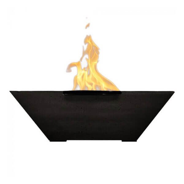 Lombard Concrete Gas Fire Bowl